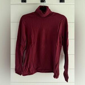 White House Black Market  Burgundy Turtleneck Sweater, Size XL